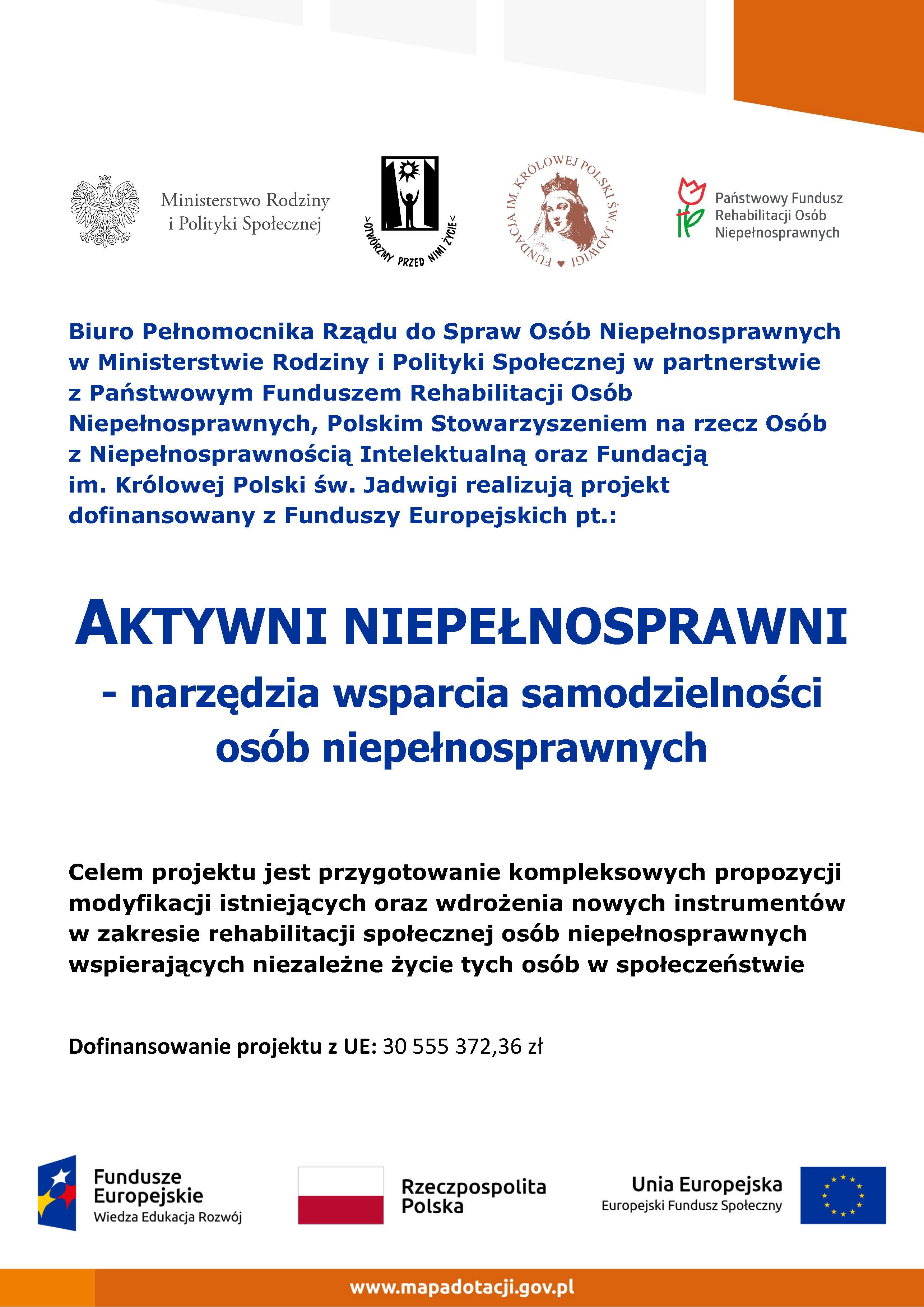  Plakat Aktywni niepełnosprawni 131022