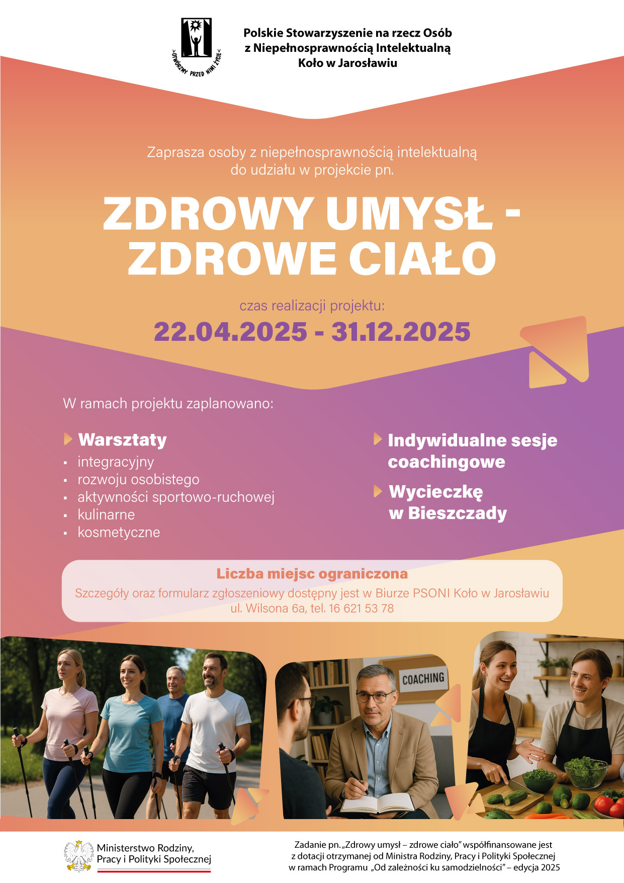 BOP Zdrowy umysl zdrowe cialo 2025 plakat A3